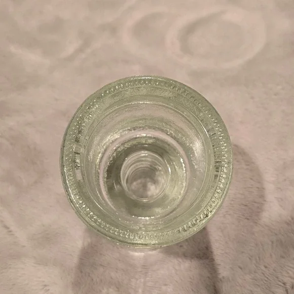 HEMINGRAY 13-62 Vintage Glass Electrical‎ Insulator Clear TS Marked - Picture 5 of 5
